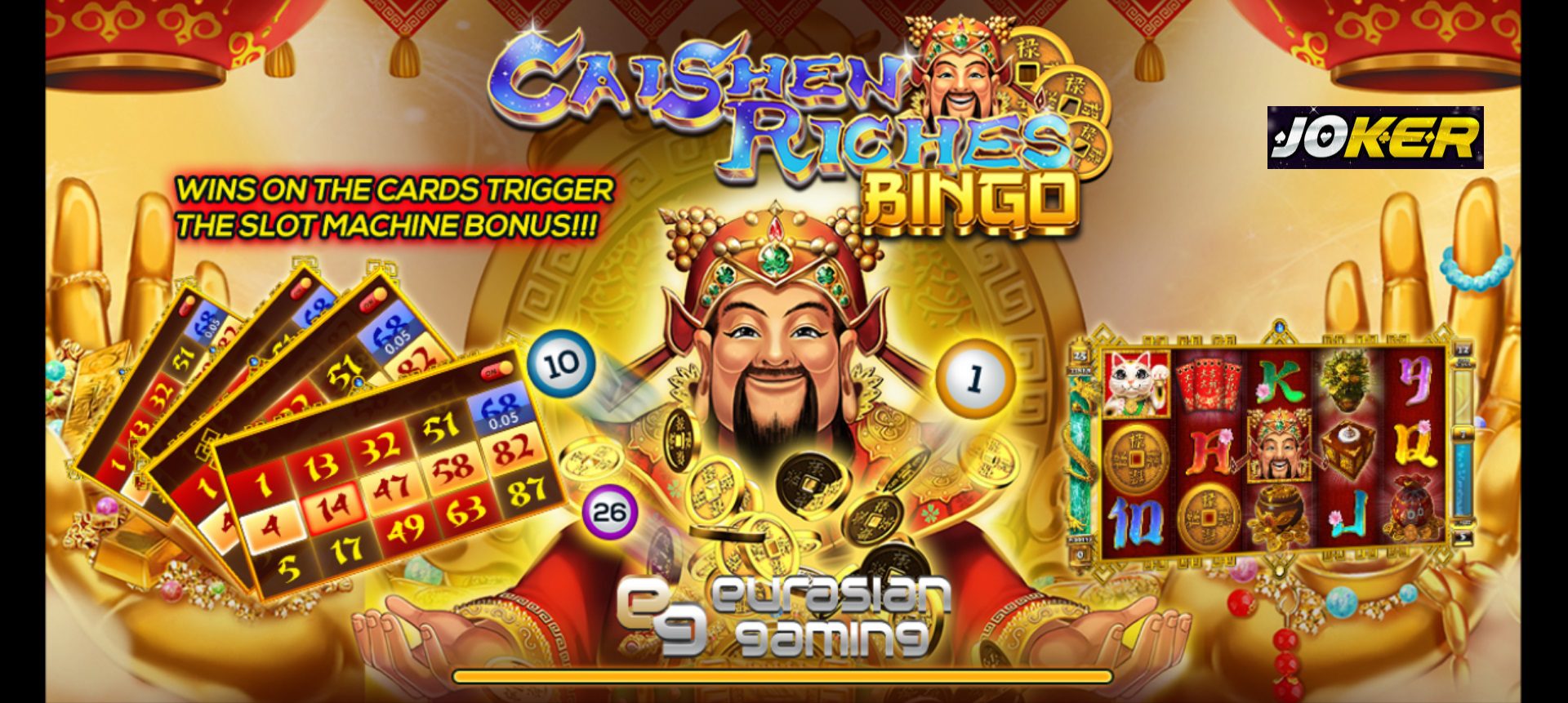 รีวิว Joker Caishen Riches Bingo