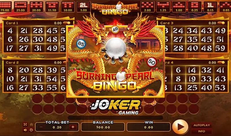 รีวิว joker Burning Pearl Bingo